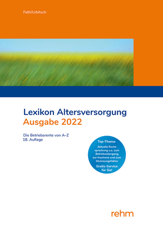 Lexikon Altersversorgung 2022