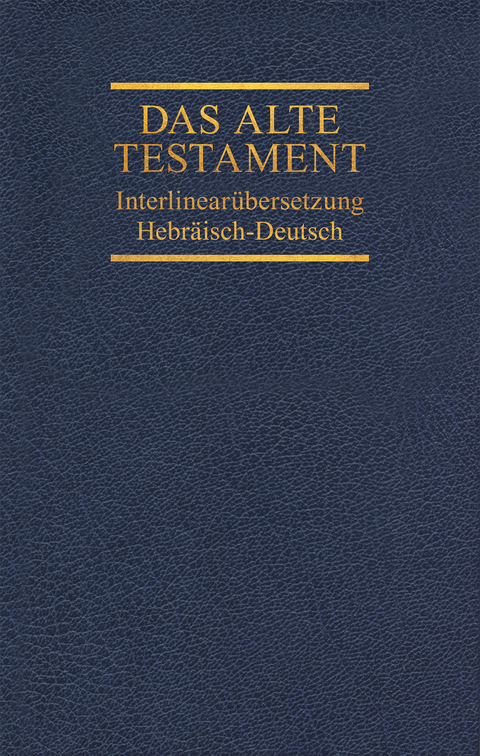 Interlinear&uuml;bersetzung Altes Testament, hebr.-dt., Band 5