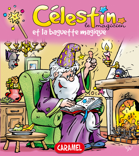 C&eacute;lestin le magicien et la baguette magique - Jans Ivens, C&eacute;lestin le magicien