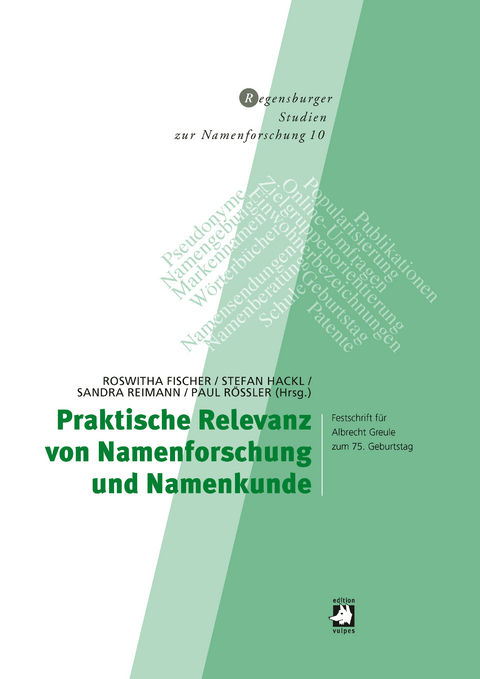 Praktische Relevanz von Namenforschung und Namenkunde - 
