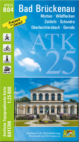 ATK25-B04 Bad Br&uuml;ckenau (Amtliche Topographische Karte 1:25000)