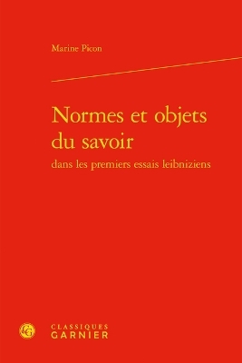 Normes Et Objets Du Savoir