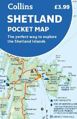 Shetland Pocket Map -  Collins Maps