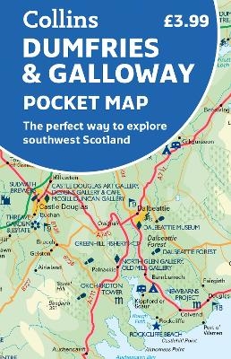 Dumfries & Galloway Pocket Map -  Collins Maps