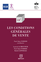 Les conditions g&eacute;n&eacute;rales de vente