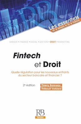 FINTECH ET DROIT 2E ED 2020 -  BONNEAU VERBIEST