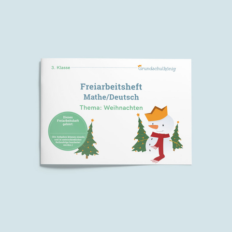 Freiarbeitsheft Weihnachten (3. Klasse) - Manuela Winter, Diana Wimmer