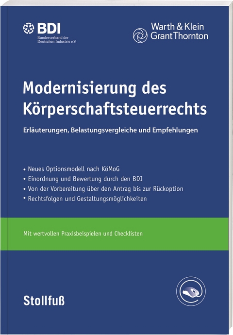 Modernisierung des K&ouml;rperschaftsteuerrechts
