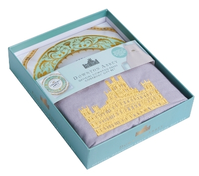 The Official Downton Abbey Cookbook Gift Set (book and apron) - Annie Gray