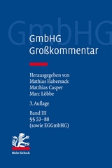GmbHG - Gesetz betreffend die Gesellschaften mit beschr&auml;nkter Haftung - 