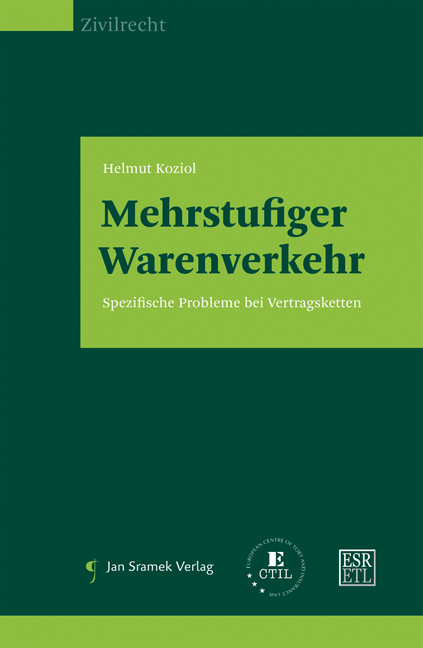 Mehrstufiger Warenverkehr - Helmut Koziol