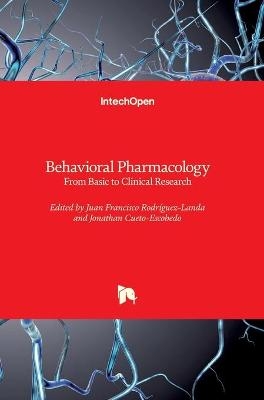 Behavioral Pharmacology - 