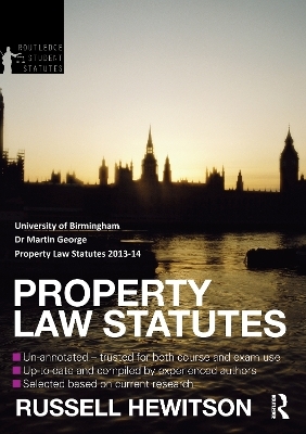 Property Law Statutes