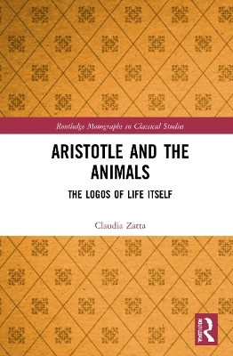 Aristotle and the Animals