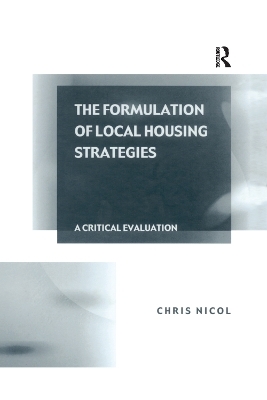 The Formulation of Local Housing Strategies - Chris Nicol