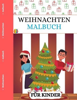 Weihnachts Malbuch für Kinder