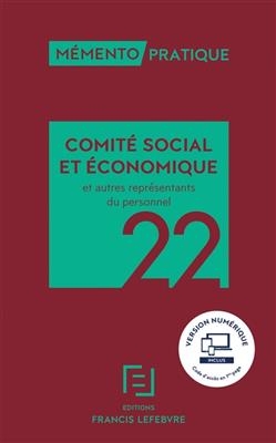 Comit&eacute; social et &eacute;conomique et autres repr&eacute;sentants du personnel 2022