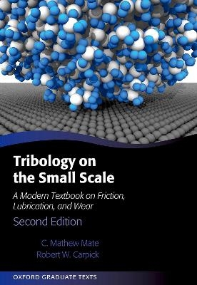 Tribology on the Small Scale - C. Mathew Mate, Robert W. Carpick
