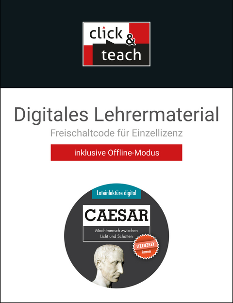 Lateinlekt&uuml;re digital / Caesar &ndash; Machtmensch click & teach Box - 