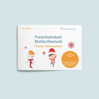 Freiarbeitsheft Weihnachten (Vorschule)