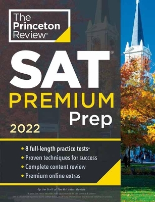 Princeton Review SAT Premium Prep, 2022 -  Princeton Review