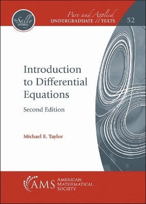 Introduction to Differential Equations - Michael E. Taylor