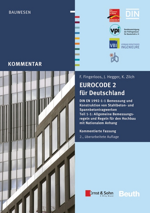 Eurocode 2 f&uuml;r Deutschland - Buch mit E-Book