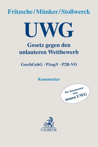 Gesetz gegen den unlauteren Wettbewerb. UWG