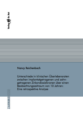Unterschiede in klinischen Überlebensraten zwischen implantatgetragenen und zahngetragenen Zirkondioxidkronen über einen Beobachtungszeitraum von 10 Jahren: Eine retrospektive Analyse