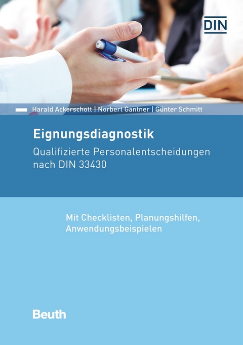 Eignungsdiagnostik - Buch mit E-Book - Harald Ackerschott, Norbert S. Gantner, G&uuml;nter Schmitt