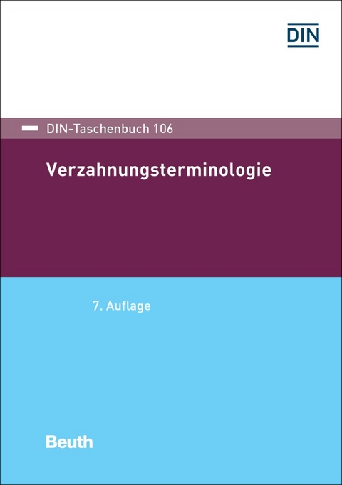 Verzahnungsterminologie - Buch mit E-Book