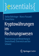Kryptow&auml;hrungen im Rechnungswesen - Stefan Behringer, Marco Passardi, Daniel Noto