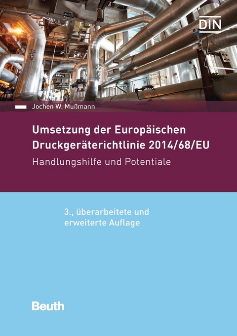 Umsetzung der Druckgeräterichtlinie 2014/68/EU - Buch mit E-Book - Jochen W. Mußmann