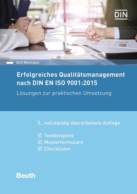 Erfolgreiches Qualit&auml;tsmanagement nach DIN EN ISO 9001:2015 - Buch mit E-Book