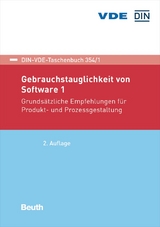 Gebrauchstauglichkeit von Software 1 - Buch mit E-Book - 