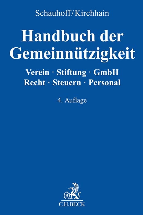 Handbuch der Gemeinn&uuml;tzigkeit - 