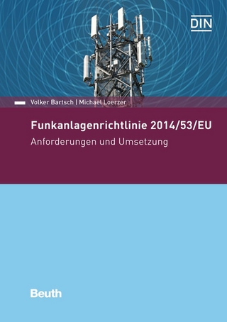 Funkanlagenrichtlinie 2014/53/EU - Buch mit E-Book