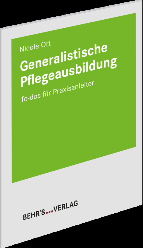 Generalistische Pflegeausbildung - Nicole Ott