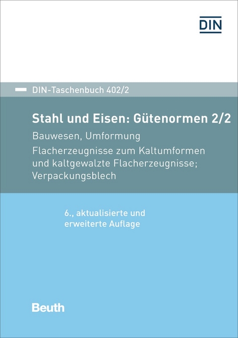 Stahl und Eisen: Gütenormen 2/2 - Buch mit E-Book