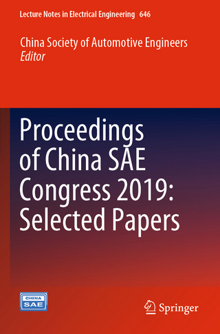 Proceedings of China SAE Congress 2019: Selected Papers