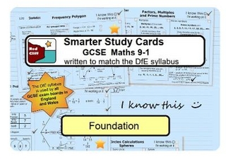 Smarter Study Cards - GCSE Maths 9-1