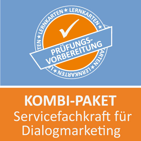 Kombi-Paket Servicefachkraft f&uuml;r Dialogmarketing Lernkarten - Jennifer Christiansen