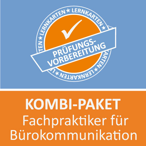 Kombi-Paket Fachpraktiker f&uuml;r B&uuml;rokommunikation Lernkarten - Jennifer Christiansen