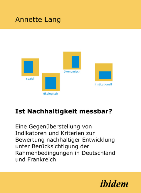 Ist Nachhaltigkeit messbar? - Annette Lang