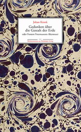Gedanken &uuml;ber die Gestalt der Erde - Johan Krook