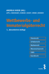 Wettbewerbs- und Immaterialg&uuml;terrecht - 