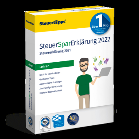 SteuerSparErkl&auml;rung Lehrer 2022