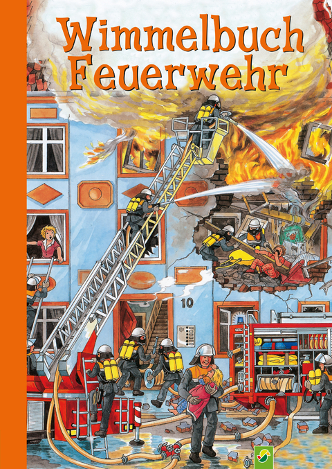 Wimmelbuch Feuerwehr f&uuml;r Kinder ab 3 Jahren