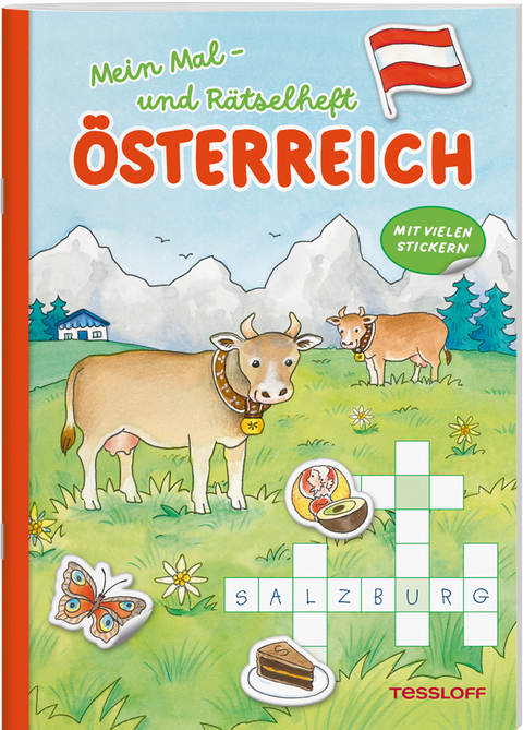 Mein Mal- und R&auml;tselheft. &Ouml;sterreich