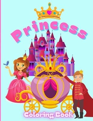 Princess Coloring Book for Girls ages 4-8 - Licia Yamada